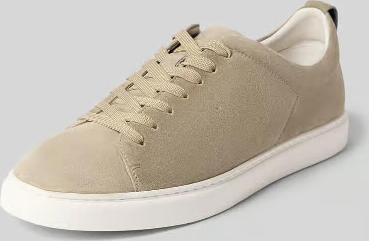 CG – CLUB of GENTS Sneakers van echt leer in velourslook model 'Uwin'