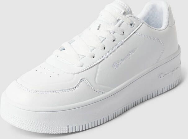Champion Plateausneakers met labelstitching model 'Rebound Platform low' - Foto 4