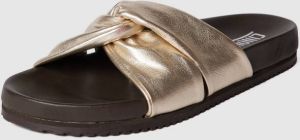 CINQUE Slippers van leer