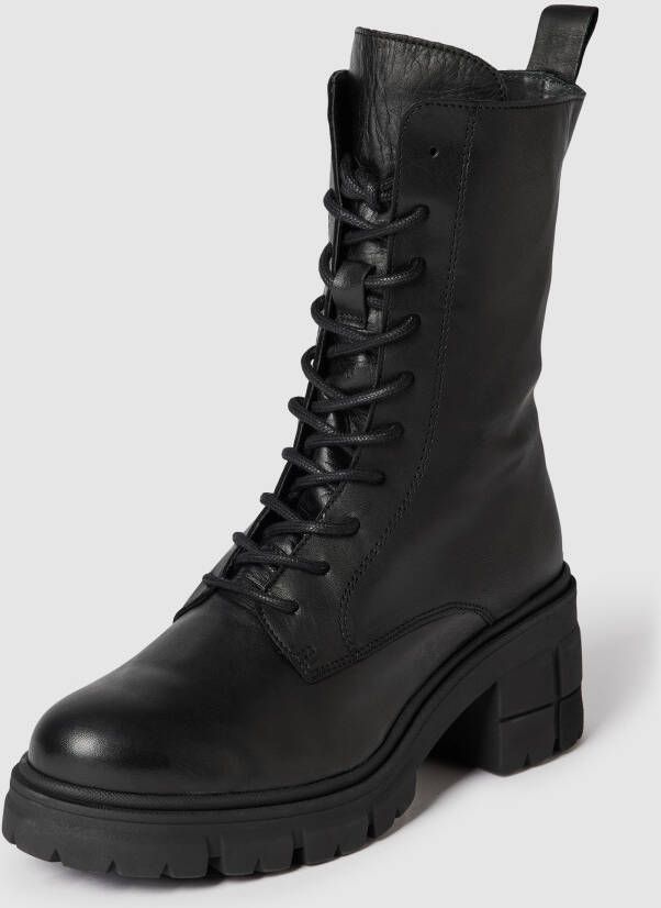 CINQUE Veterboots met hoge hak model 'DEGNA'