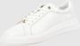 Calvin Klein Gend Neut Lace Up Lage sneakers Leren Sneaker Dames Wit - Thumbnail 3