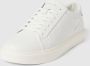 Calvin Klein Sportieve Leren Sneakers voor Mannen White Heren - Thumbnail 2