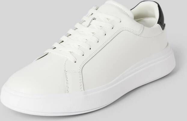 CK Calvin Klein Sneakers van leer met contrastgarnering model 'LACE UP' - Foto 15