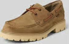 Clarks Bootsschoenen van gecoat leer model 'Cleyhill'