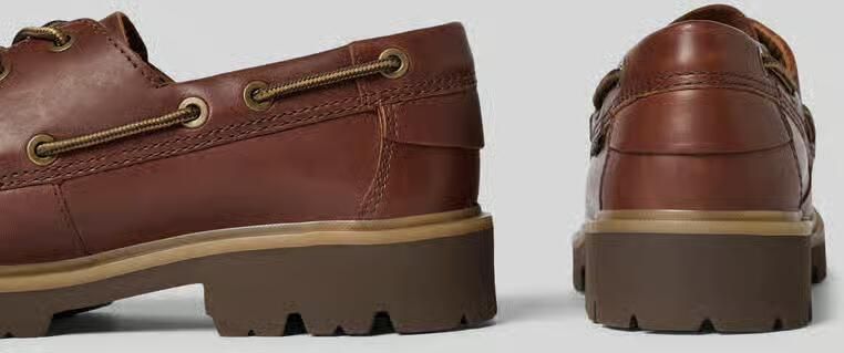Clarks Bootsschoenen van gecoat leer model 'Cleyhill' - Foto 2