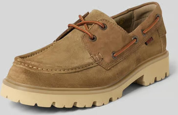 Clarks Bootsschoenen van gecoat leer model 'Cleyhill'