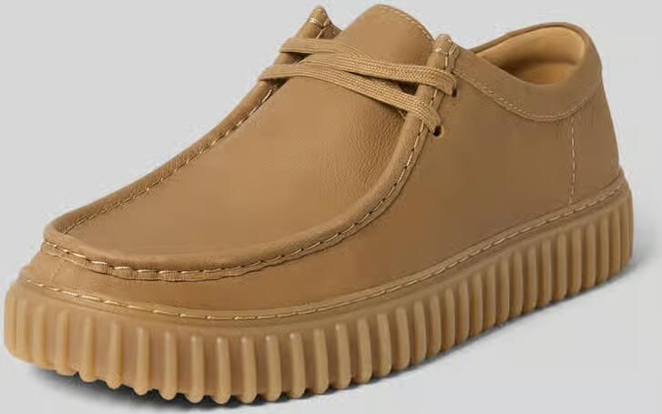 Clarks Bootsschoenen van gecoat leer model 'Torhill'