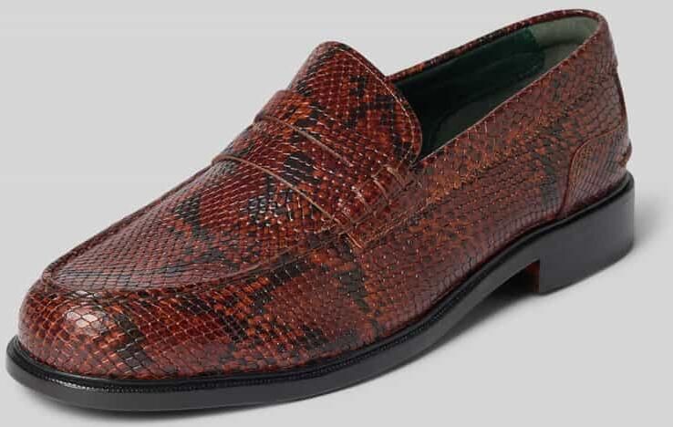 Clarks Instappers van echt leer model 'CraftJames'