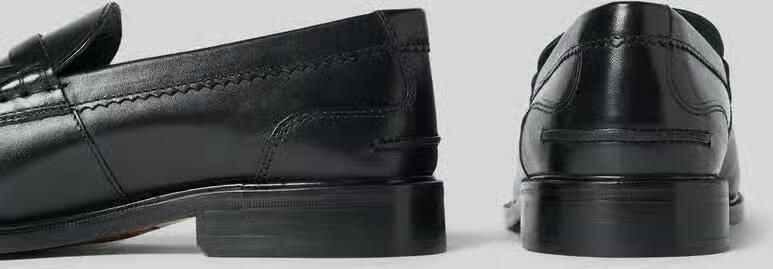 Clarks Instappers van gecoat leer model 'CraftJames' - Foto 2