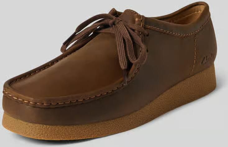 Clarks Loafers met vetersluiting