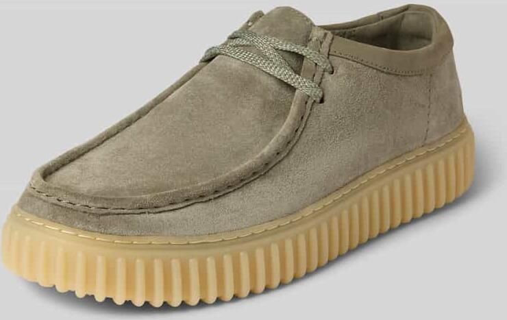 Clarks Veterschoenen met rubberzool model 'Torhill'