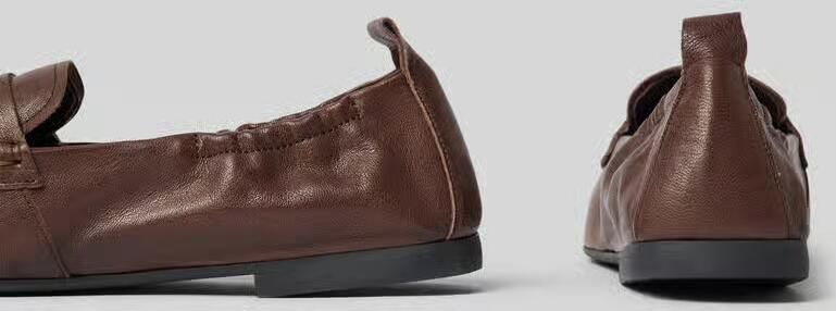 Copenhagen Loafers van echt leer met gladde zool - Foto 2