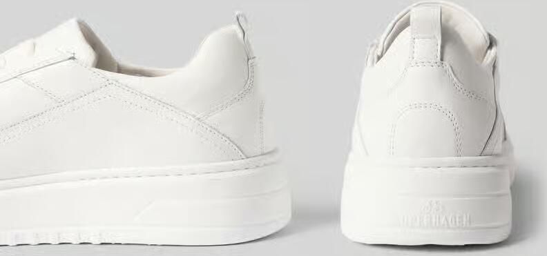 Copenhagen Sneakers van echt leer met logodetail - Foto 2