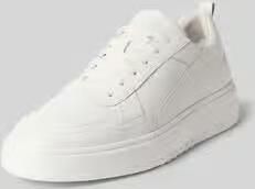 Copenhagen Sneakers van echt leer met logodetail