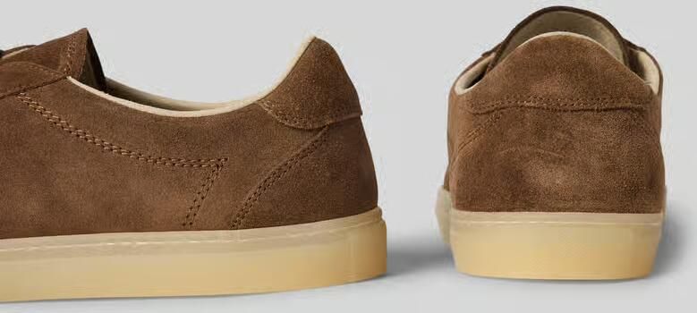 Copenhagen Sneakers van echt leer met logodetail - Foto 2