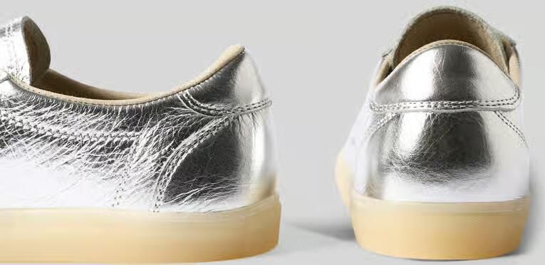 Copenhagen Sneakers van echt leer met reliëflogo - Foto 2