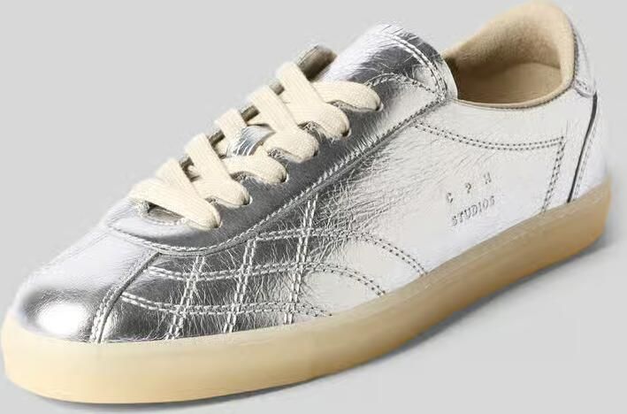Copenhagen Sneakers van echt leer met reliëflogo