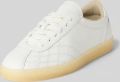 Copenhagen Sneakers van echt leer met reliëflogo - Wit