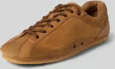 Copenhagen sneakers van leer met labelprintdetails