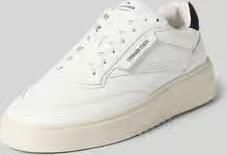 Copenhagen sneakers van Leer met Labelprintdetails Model 'CPH89M'