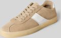 Copenhagen Sneakers van leer met vetersluiting model 'CPH98' - Zand