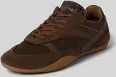 Copenhagen Sneakers van leermix met reliëflogo