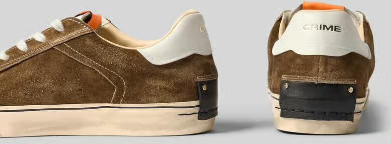 Crime London Sneakers met labelprint - Foto 2