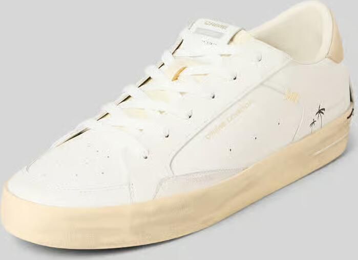 Crime London sneakers met Logodetail Model 'Deluxe'