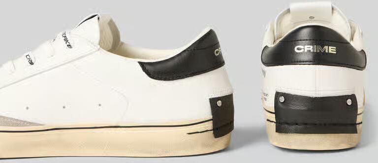 Crime London sneakers met motiefprint Model 'Distressed' - Foto 2