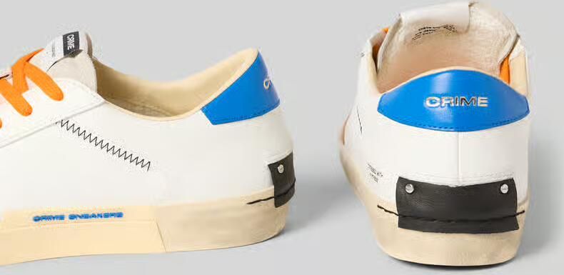 Crime London sneakers met vetersluiting Model 'DISTRESSED' - Foto 2