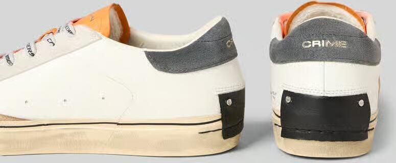 Crime London Sneakers van echt rundleer Model 'Distressed' - Foto 2