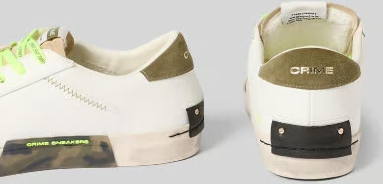 Crime London sneakers van leer Model 'DISTRESSED' - Foto 2