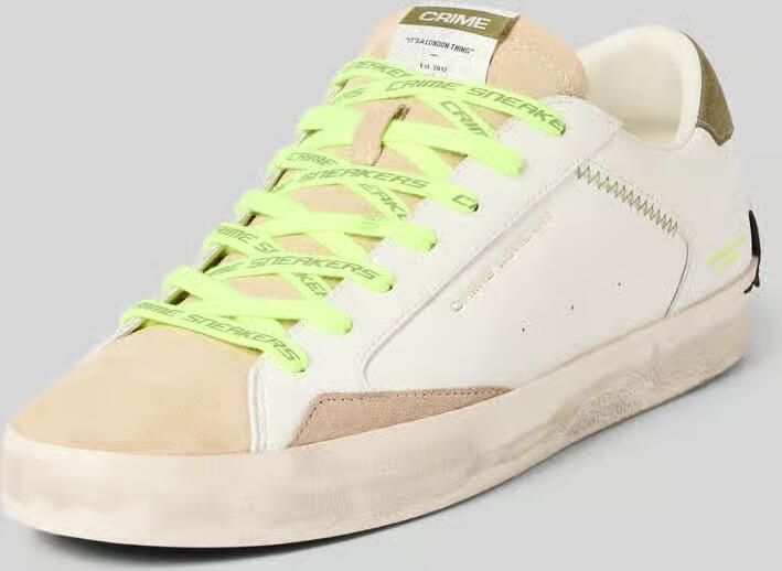 Crime London sneakers van leer Model 'DISTRESSED'