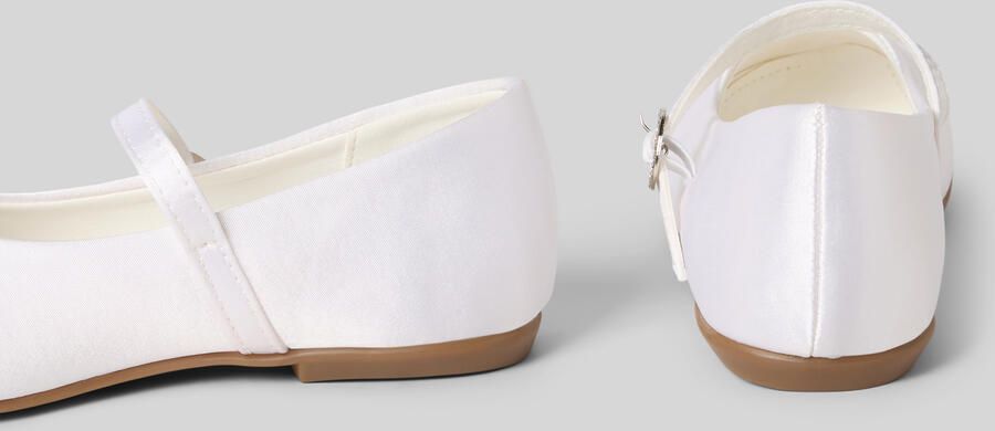 DANAMADE Ballerina's met riemen en siersteentjes