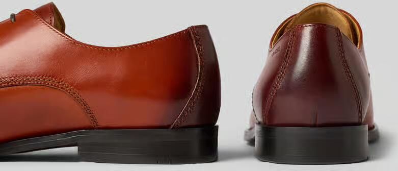 Digel Derby schoenen van leer met vetersluiting model 'SEBASTIAN' - Foto 4