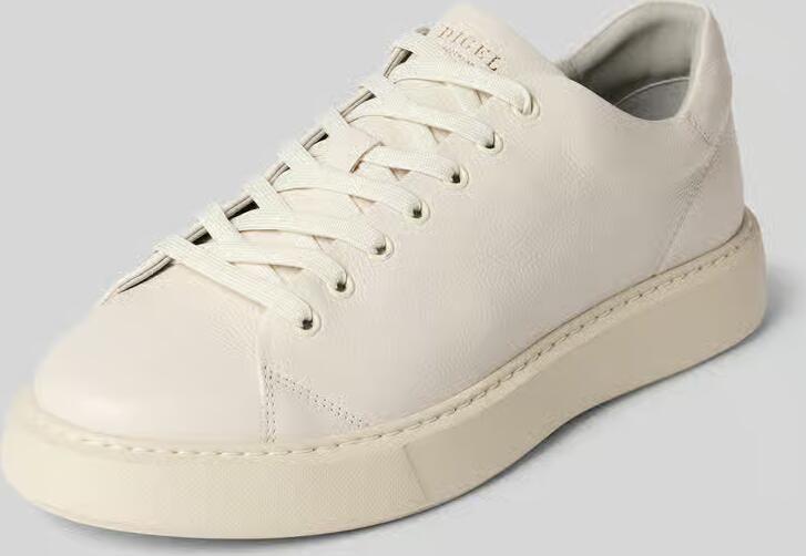 Digel Sneaker van echt leer met logodetail model 'Sound'
