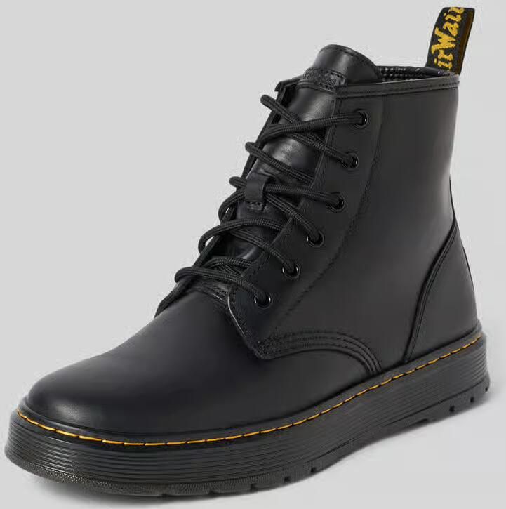 Dr. Martens Boots van echt leer met labelpatch model 'Brookline Chukka'