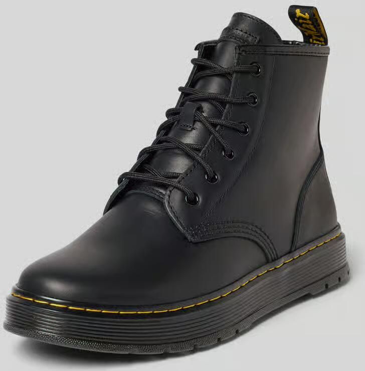 Dr. Martens Boots van leer met labeldetail model 'Chukka'