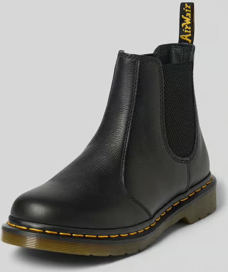 Dr. Martens Chelsea boots van echt leer met labelpatch