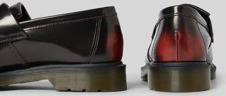 Dr. Martens Loafers van echt leer model 'Adrian' - Foto 2