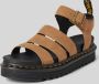 Dr. Martens Sandalen van leer met plateauzool - Thumbnail 1