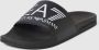 Emporio Armani EA7 Stijlvolle en comfortabele Xcp001 Xcc22 slippers Black Dames - Thumbnail 4