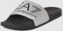 Emporio Ar i EA7 Unisex Zilveren Slippers Xcp001-Xcc22-A854 Gray - Thumbnail 3