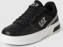 Emporio Armani EA7 Zwarte Voetbalgeïnspireerde Sneakers Black Heren - Thumbnail 15