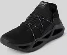 EA7 Emporio Armani Sneakers met labeldetail