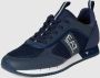 Emporio Armani EA7 Sneaker Heren Sneakers Sportschoenen Schoenen Blauw X8X027 XK050 D813 - Thumbnail 3