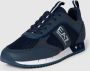 Emporio Ar i EA7 Sneaker Sneakers Sportschoenen Schoenen Blauw X8X027 XK050 D813 - Thumbnail 5