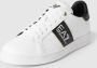 EA7 Emporio Armani Sneakers met labelprint model 'ACTION LEATH' - Thumbnail 2