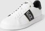 EA7 Emporio Armani Sneakers met labelprint model 'ACTION LEATH' - Thumbnail 3