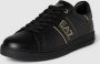 EA7 Emporio Armani Sneakers met labelprint model 'ACTION LEATH' - Thumbnail 4